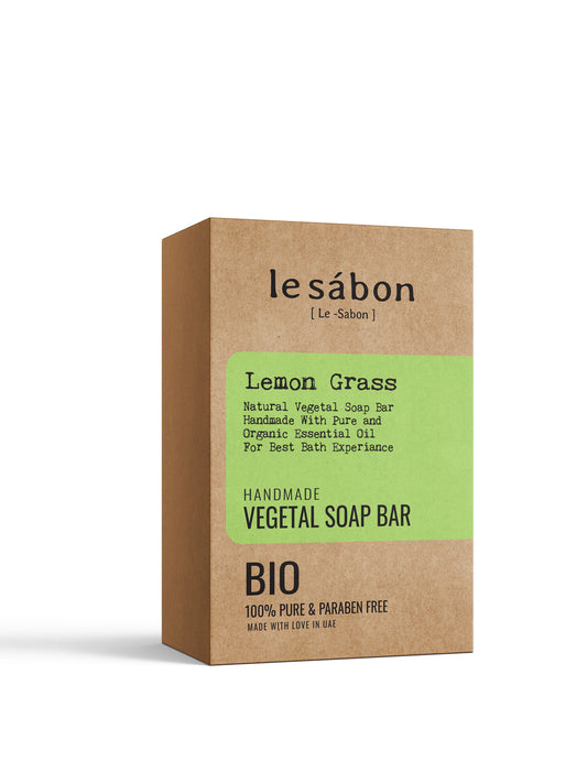 Le Sabon Vegetal Soap Bar  Lemon Grass 200g