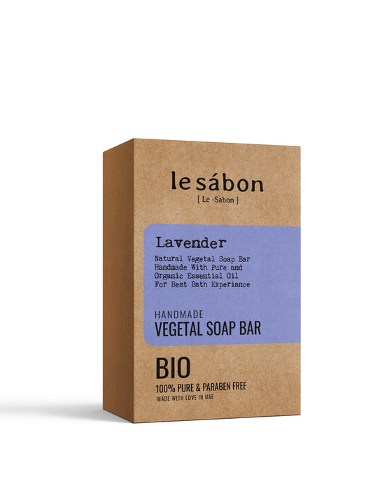 Le Sabon Vegetal Soap Bar Lavender 200g