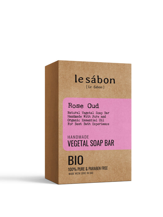 Le Sabon Vegetal Soap Bar Rose Oud 200g